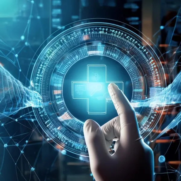 Firefly data moving through a medical system highlighting the structure of the medicine 70149